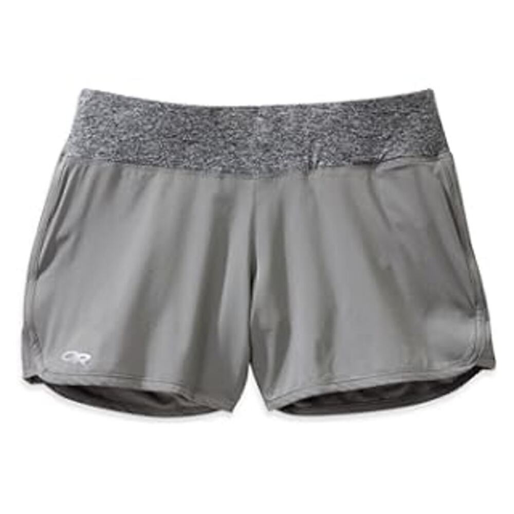 Outdoor Research Delirium High Waisted Hiking Shorts Gray Women's Size S / P